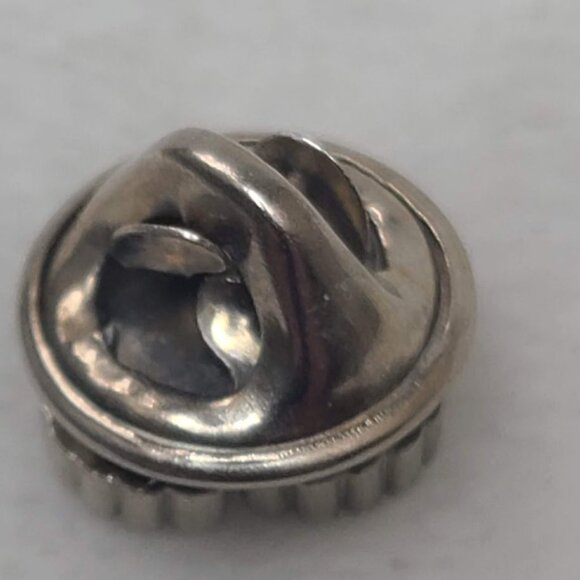 Baby Feet Lapel Pin Vtg 1979 V Evers Newborn Parenthood Infant Silver Tone - Picture 3 of 6